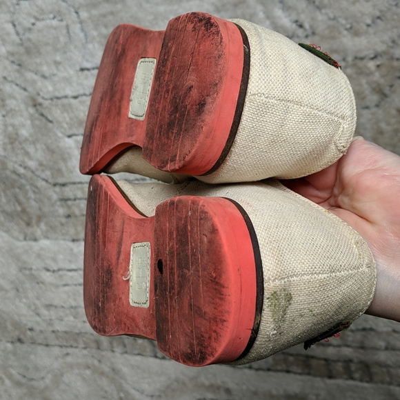 GH Bass & Co beige textile upper oxford shoes size 8.5 - Picture 11 of 15